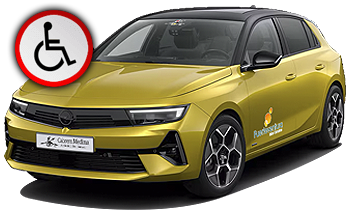 Adaptierte Opel Astra